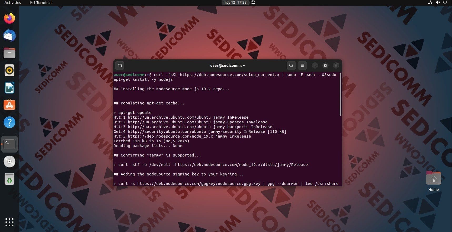 Установка Nodejs на сервер с Linux: подробная инструкция